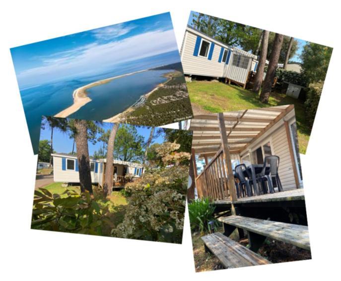 לס מתה Mobilhome La Palmyre Bonne Anse Plage מראה חיצוני תמונה